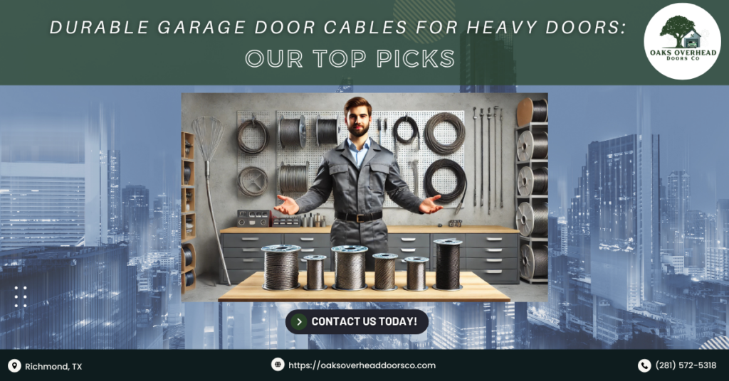 Durable Garage Door Cables for Heavy Doors: Our Top Picks 5 Oaks Overhead Doors Co 2