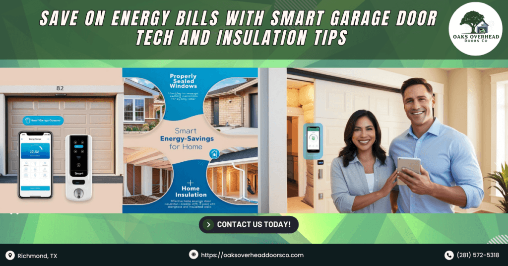 Save on Energy Bills with Smart Garage Door Tech and Insulation Tips 1 smart garage door