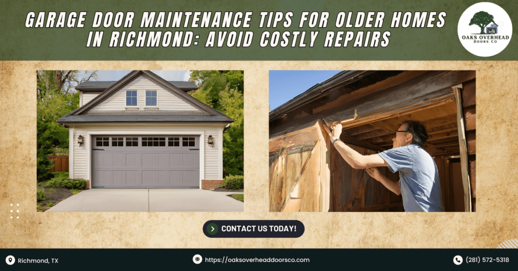 Garage Door Maintenance for Older Richmond Homes: What You Need to Know 3 Garage Door Maintenance