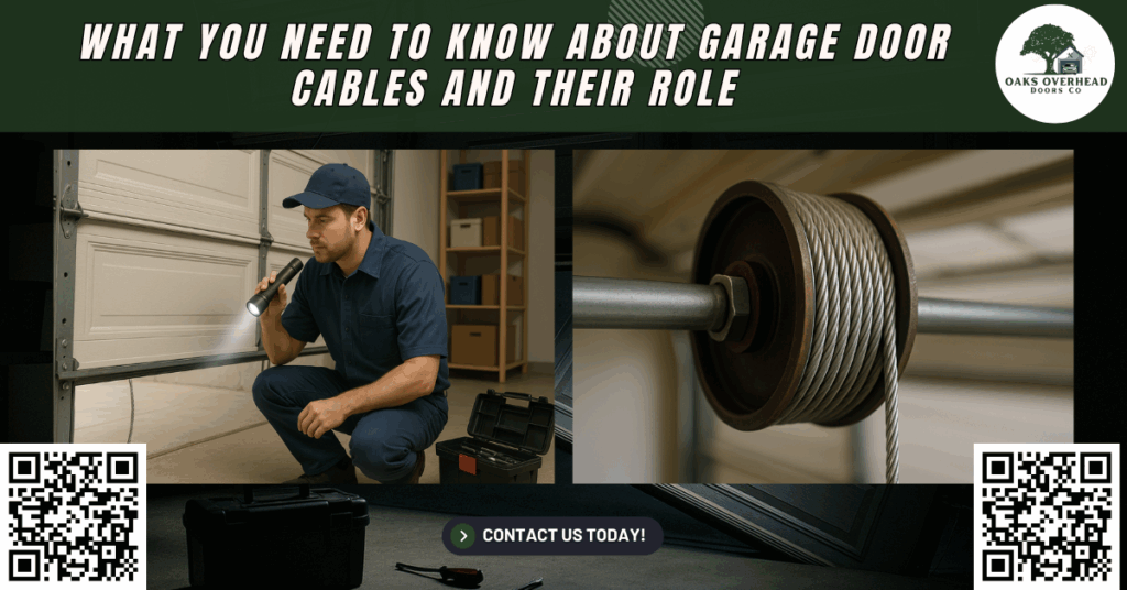 What You Need to Know About Garage Door Cables and Their Role 10 What You Need to Know About Garage Door Cables and Their Role - Oaks Overhead Doors Co.