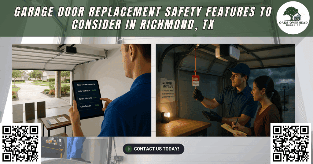 Garage Door Replacement Safety Features to Consider in Richmond, TX 9 Garage Door Replacement Safety Features to Consider in Richmond, TX - Oaks Overhead Doors Co.