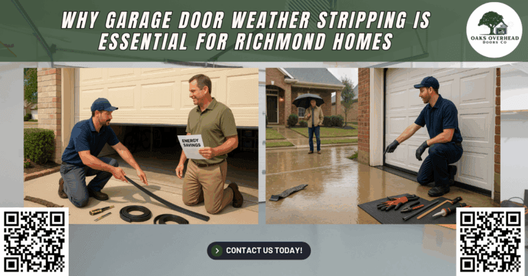 Why Garage Door Weather Stripping is Essential for Richmond Homes 6 Why Garage Door Weather Stripping is Essential for Richmond Homes - Oaks Overhead Doors Co.
