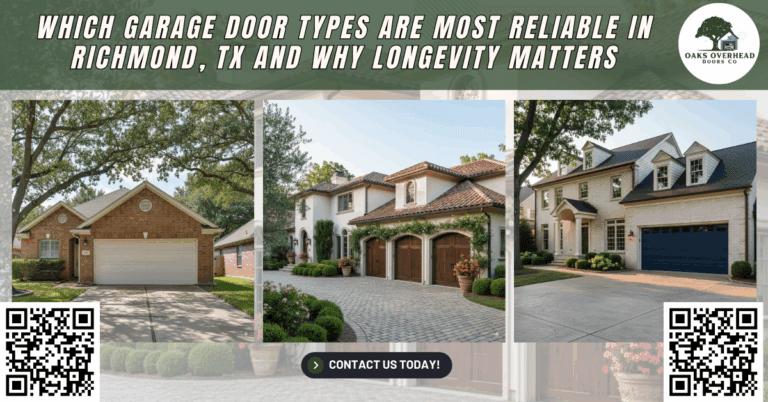 Garage Door Maintenance in Richmond, TX: Affordable and Expert Solutions - Oaks Overhead Doors Co.
